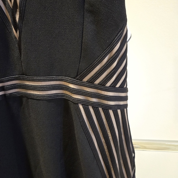 Avery G Illusion Hemline Mermaid Gown - Picture 7 of 13